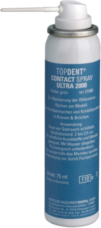 TOPDENT Contact Spray Ultra 2000 Sprühflasche 75 ml weiß
