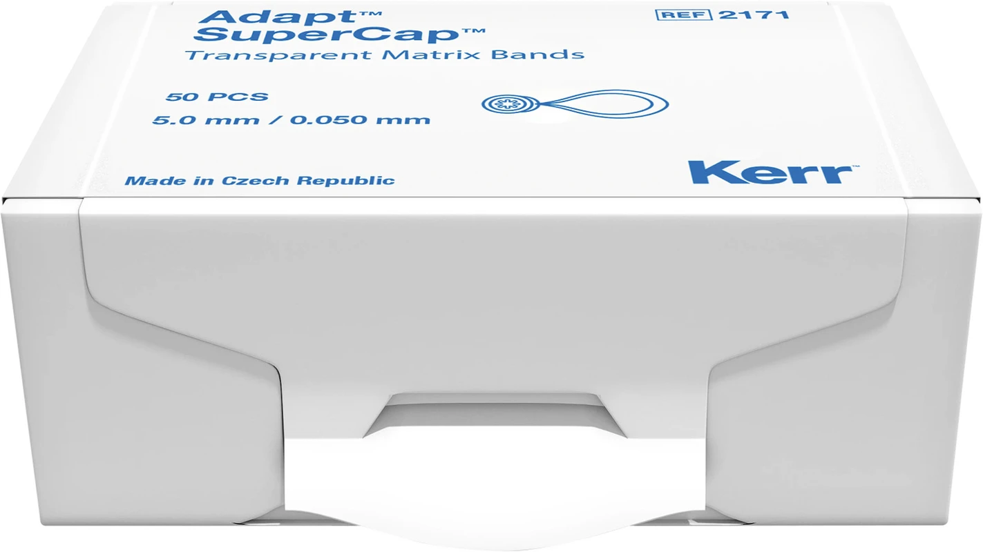 SuperMat® Packung 50 Adapter transparent Höhe 5 mm, Stärke 0,05 mm