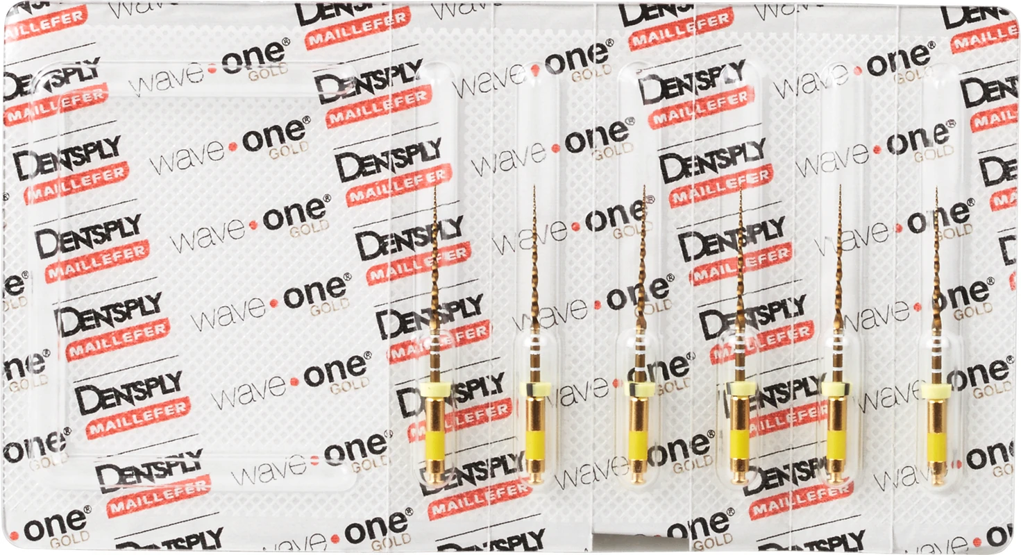 WaveOne® Gold Packung 6 Stück SMALL, 25 mm, Taper.07 ISO 020