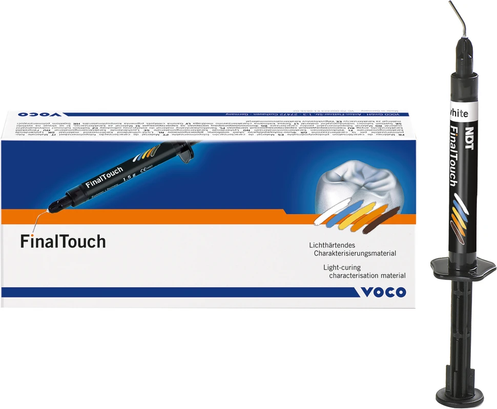 FinalTouch Packung 1,5 g Spritze weiß, Zubehör