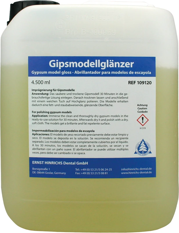 Gipsmodellglänzer Kanister 4,5 l