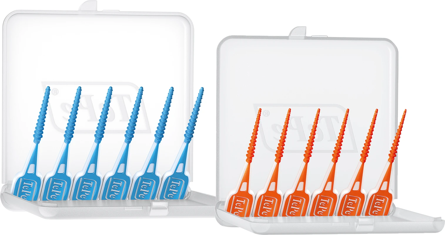 TePe® EasyPick™ Dispenser Box 200 x 2 Stück lila, XL