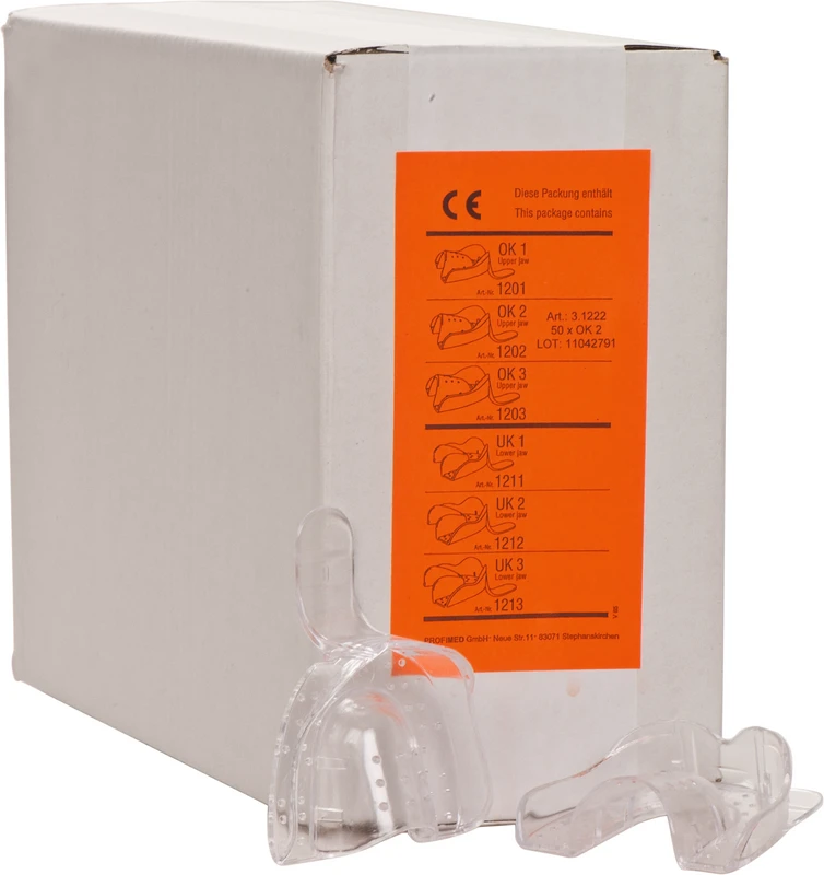 OPTI-TRAY Packung 50 Stück OK, Gr. 2