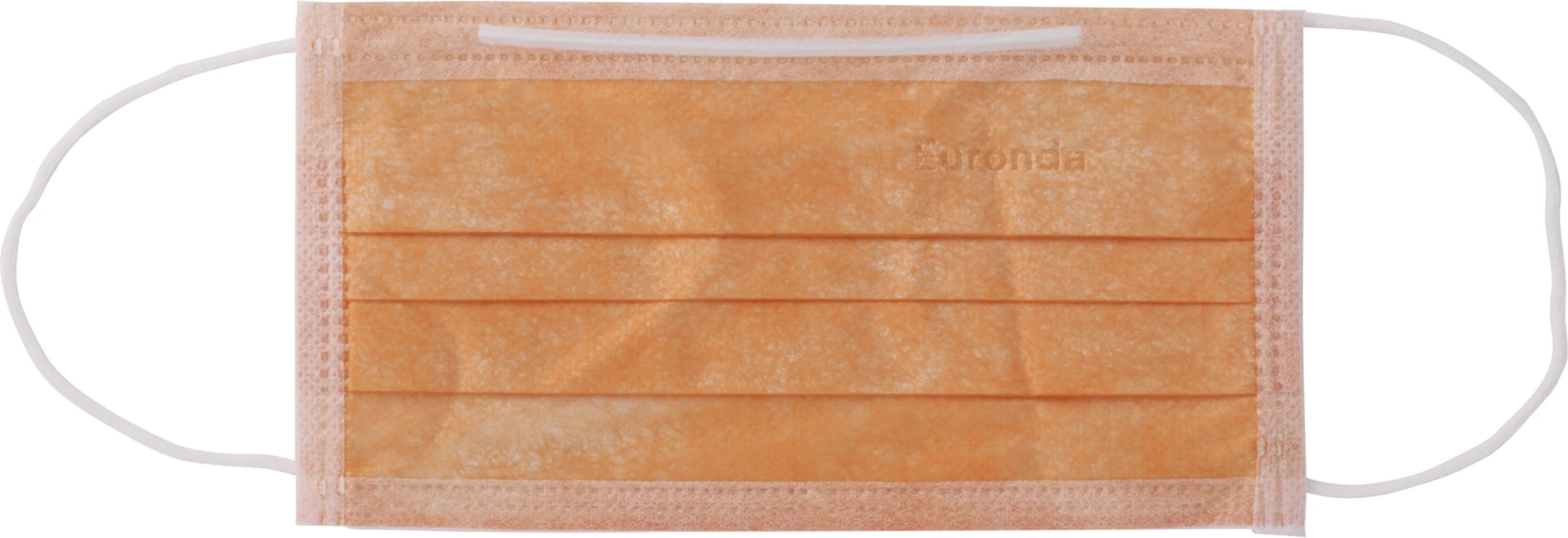 Monoart® Mundschutz Protection 3 Box 50 Stück mit Gummizug, orange