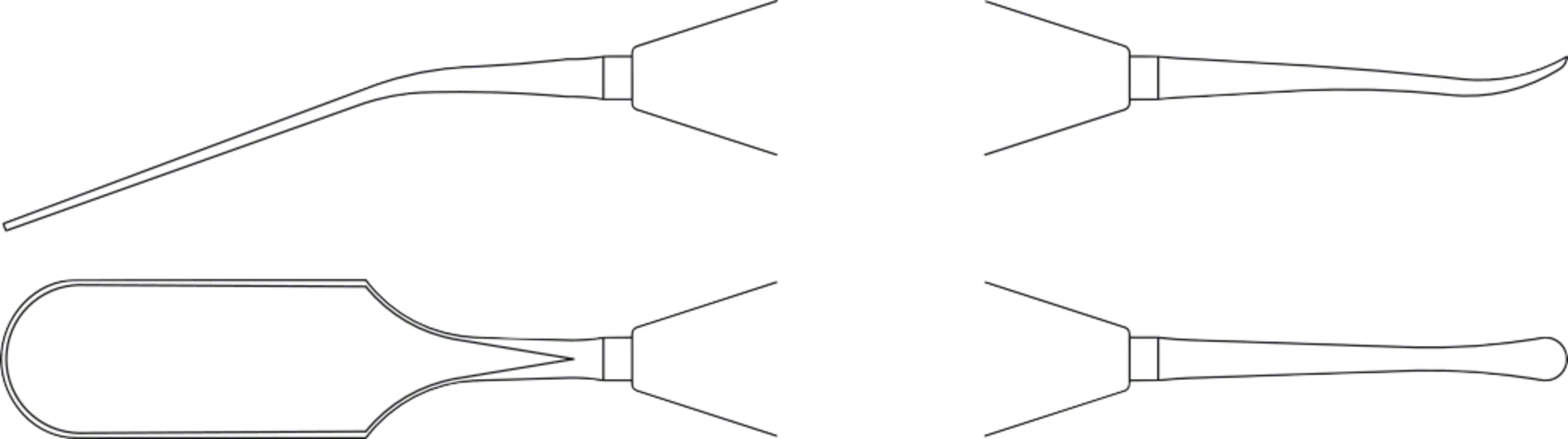 ERGOPERIO nach Prichard Stück 195 mm, grazil
