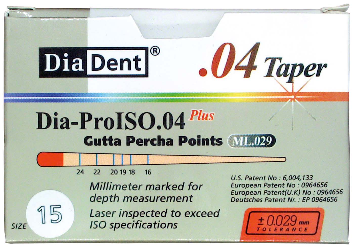 DiaDent® Dia-Pro Guttaperchaspitzen Diadent