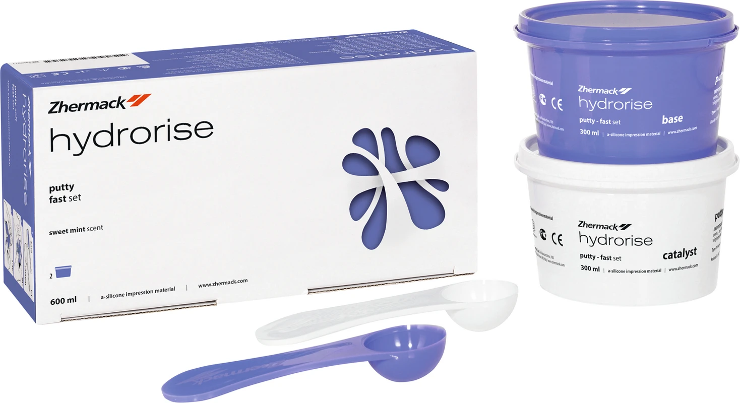Hydrorise Putty Fast Packung 2 x 300 ml Dose, 2 Messlöffel