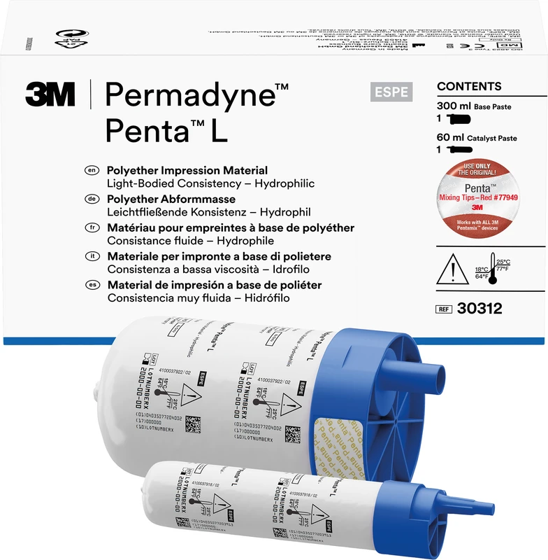 Permadyne™ Refill Packung 300 ml Basispaste, 60 ml Katalysator, Penta L