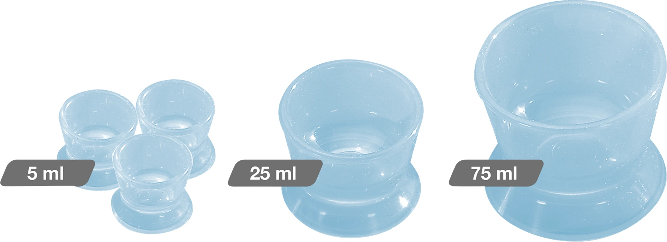 EVE Mix Anmischbecher Packung 3 Stück für 5 ml
