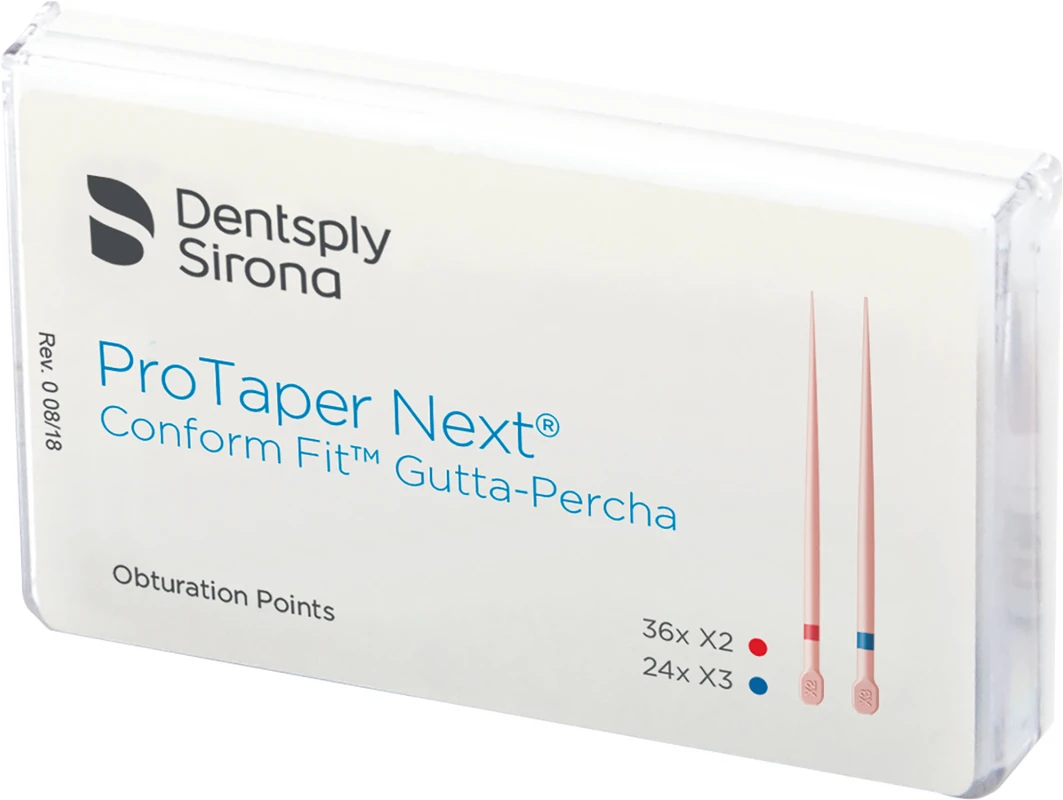 ProTaper Next® Conform Fit™ Guttaperchaspitzen Packung 60 Stück X2/X3