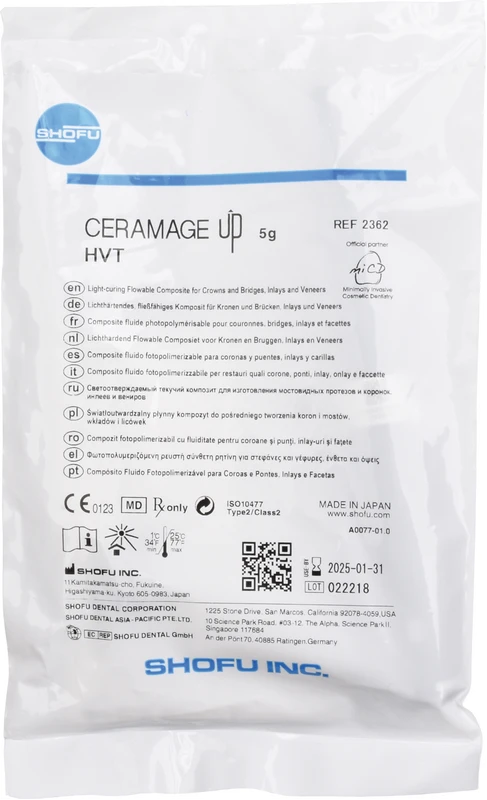 CERAMAGE UP Spritze 5 g Komposit translucent HVT