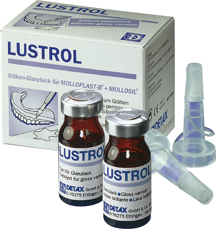 LUSTROL Packung 2 x 6 ml Glanzlack LUSTROL DETAX