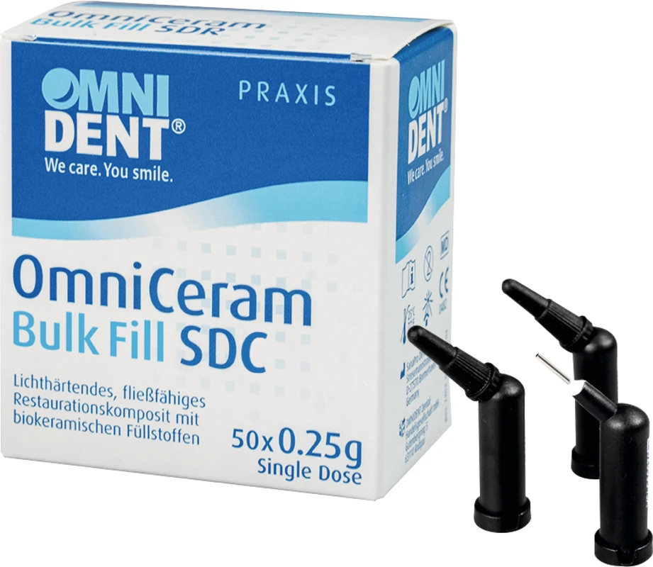 OmniCeram Bulk Fill SDC ECO Packung 50 x 0,25 g Singledose