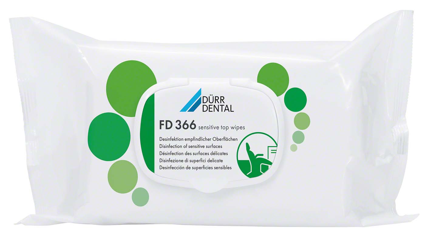 FD 366 sensitive top wipes Dürr Dental