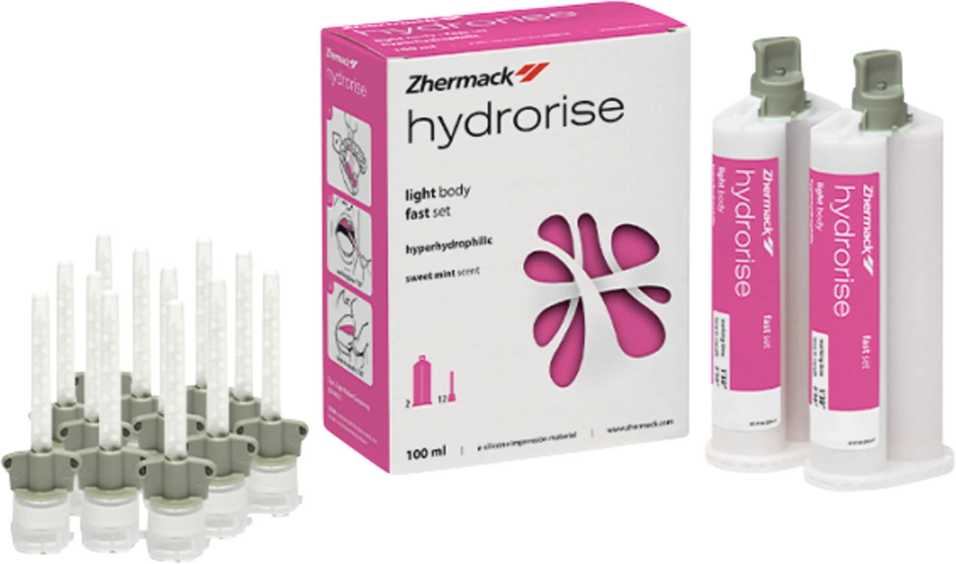 Hydrorise Light Body Packung 2 x 50 ml Doppelkartusche fast