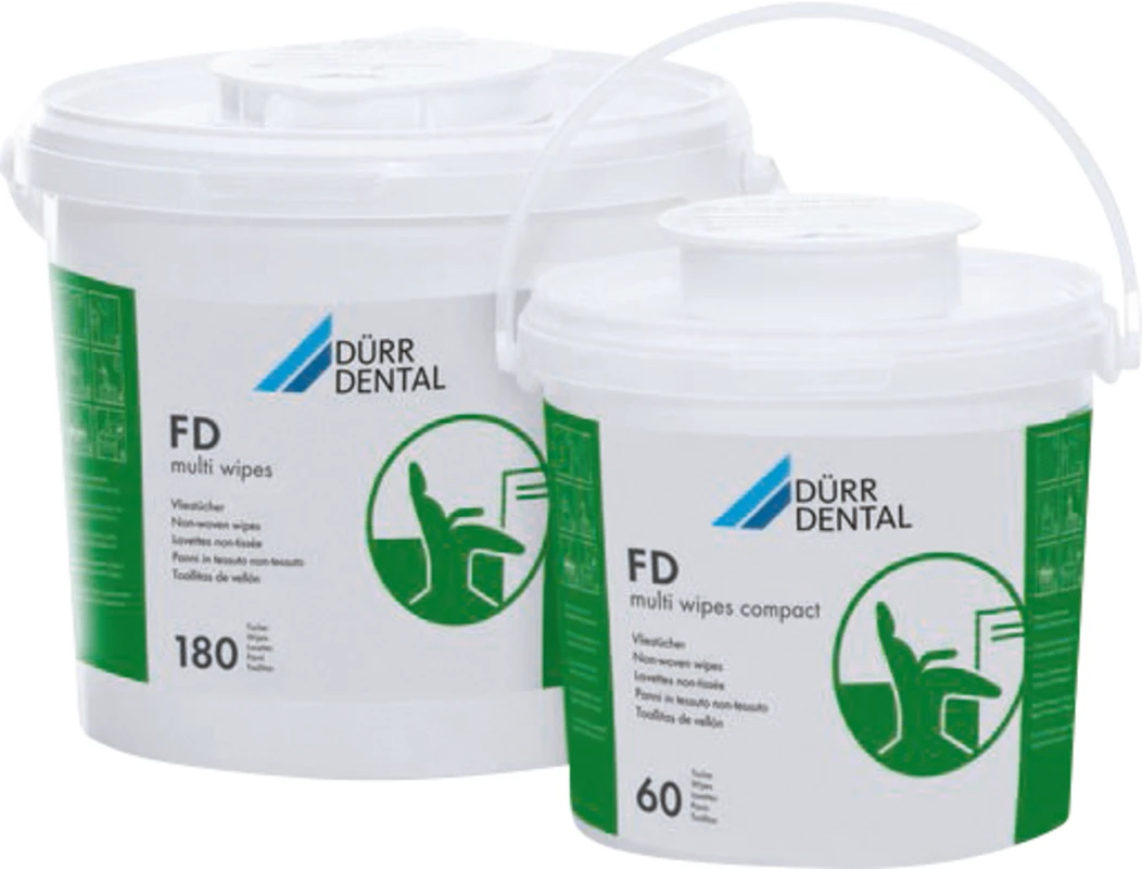 FD multi wipes Karton 4 Beutel x 180 Stück FD multi wipes Dürr Dental