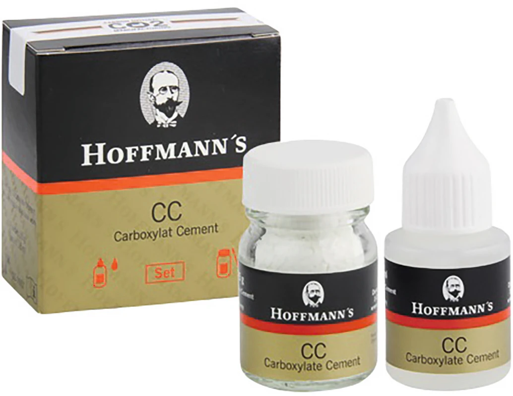 HOFFMANN´S CARBOXYLATCEMENT Set 35 g Pulver FB1, 15 ml Flüssigkeit HOFFMANN´S CARBOXYLATCEMENT Hoffmann Dental Manufaktur