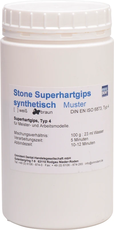 Stone Superhartgips synthetisch OMNIDENT