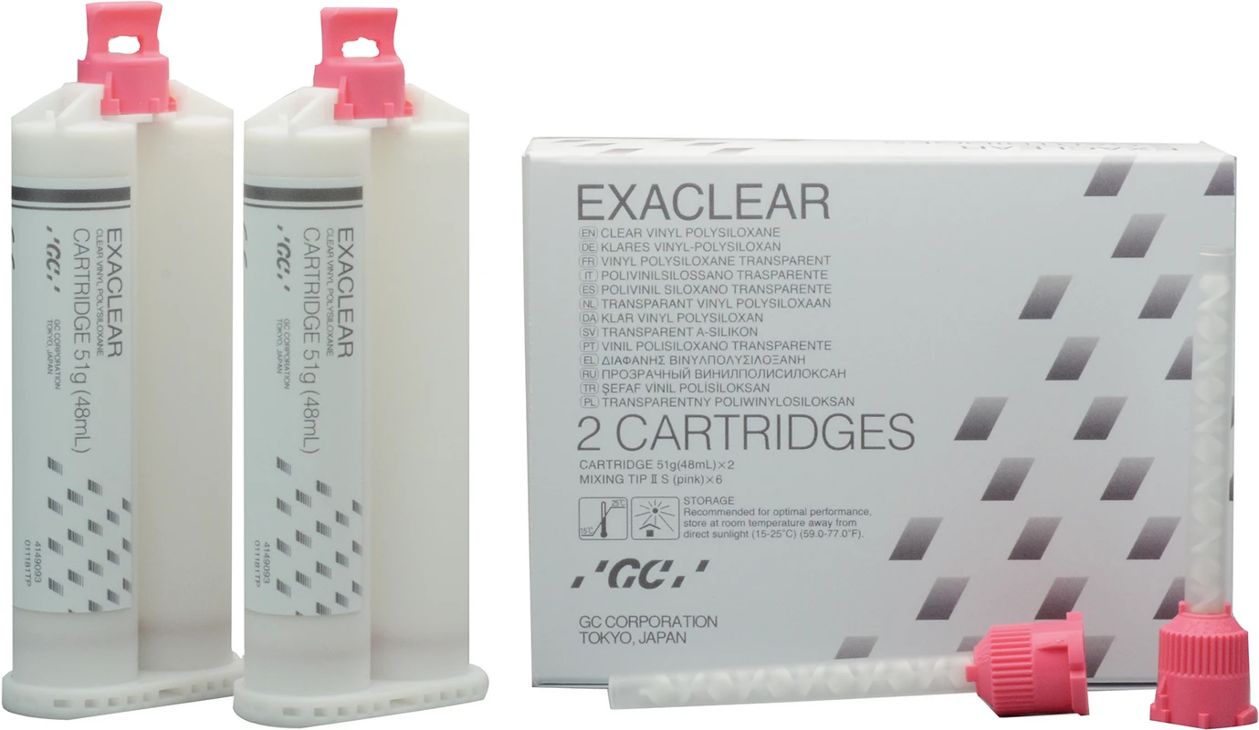GC EXACLEAR Packung 2 x 48 ml