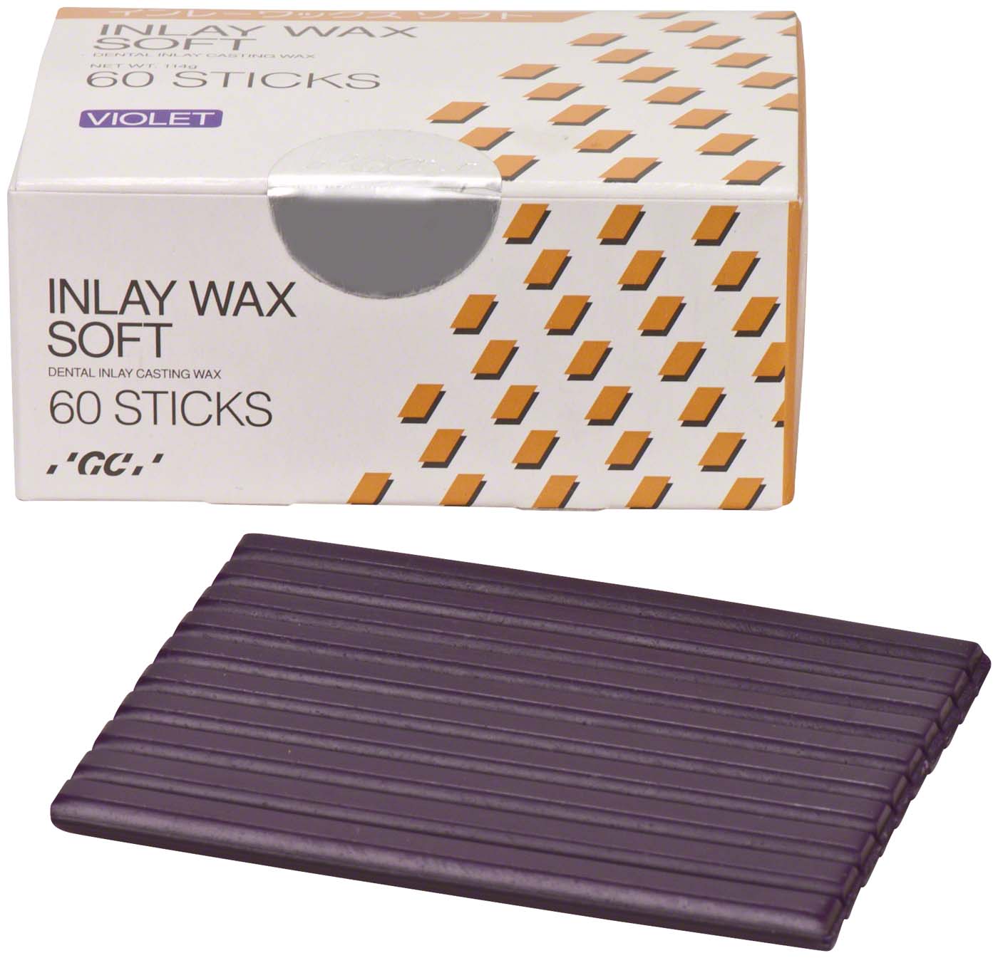 INLAY WAX SOFT Packung 60 Stangen violett INLAY WAX SOFT GC