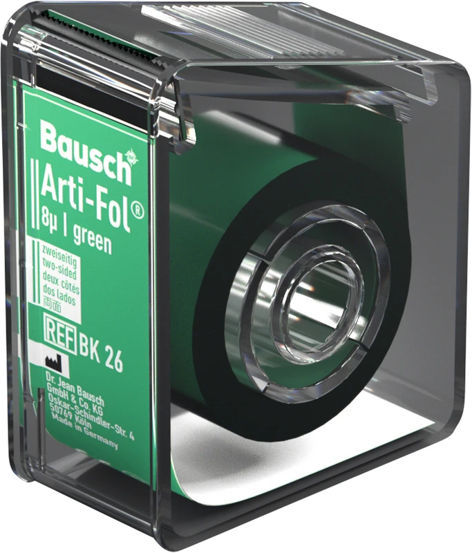 Arti-Fol® 8 µ Spender 20 m zweiseitig, 22 mm breit, grün