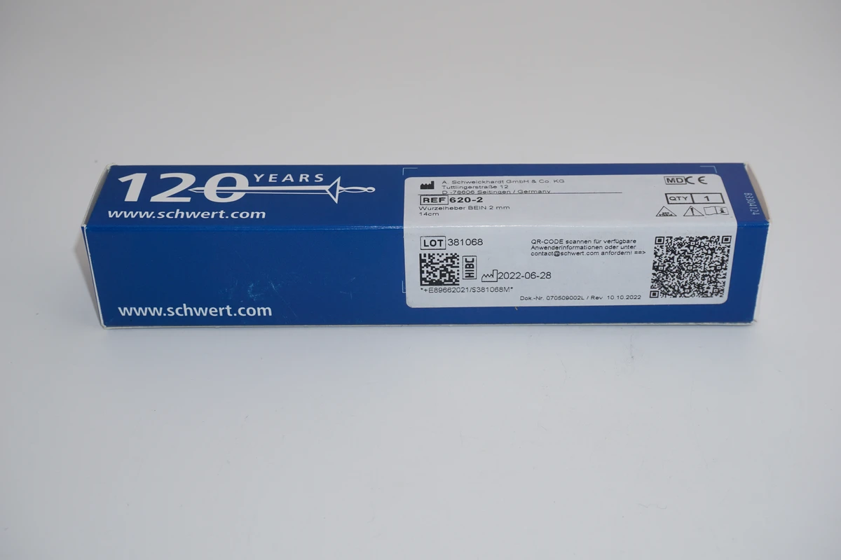 Wurzelheber nach Bein Stück 620-2, 2 mm