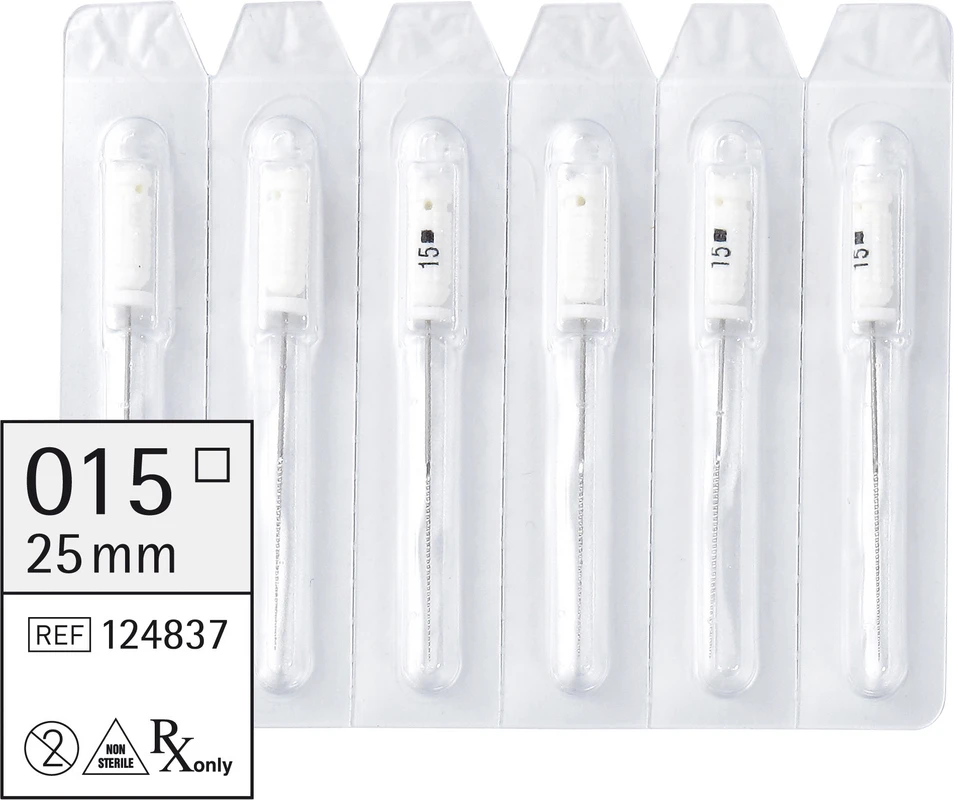 smart K-Feilen Packung 6 Stück 25 mm ISO 015