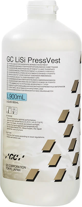 GC LiSi PressVest Flasche 900 ml Flüssigkeit GC LiSi PressVest GC
