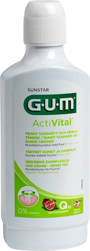 GUM® ActiVital® Mundspülung GUM® ActiVital® Mundspülung SUNSTAR Deutschland