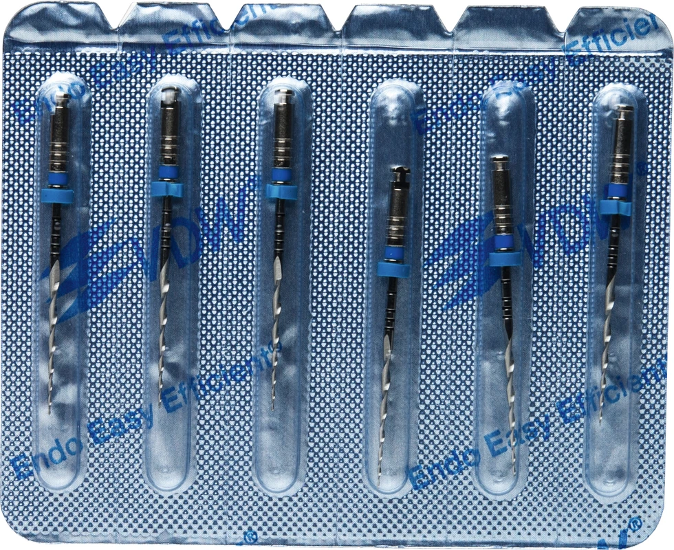 Mtwo® Blisterpackung 6 Instrumente ABT 16 mm, 25 mm, Taper.06, ISO 030 Mtwo® Instrumente VDW