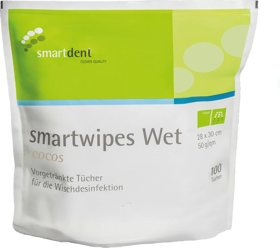 smartwipes Wet Beutel 100 Stück cocos, 28 x 30 cm