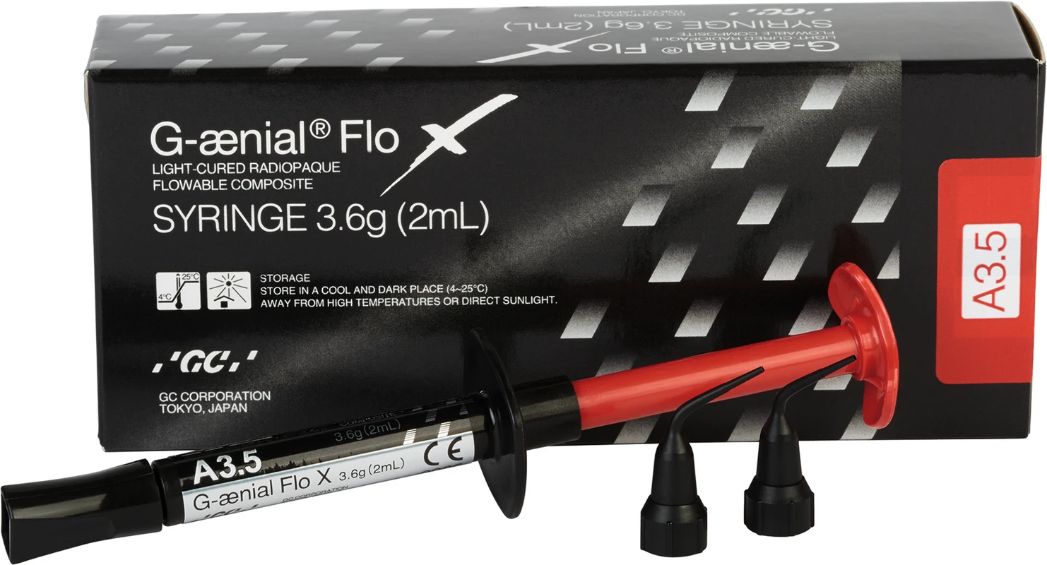 GC G-ænial® Flo X Spritze 2 ml A3,5 GC G-ænial® Flo X GC