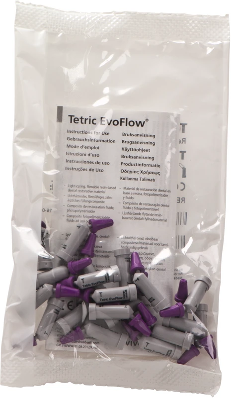 Tetric EvoFlow® Packung 20 x 0,2 g Cavifil transparent