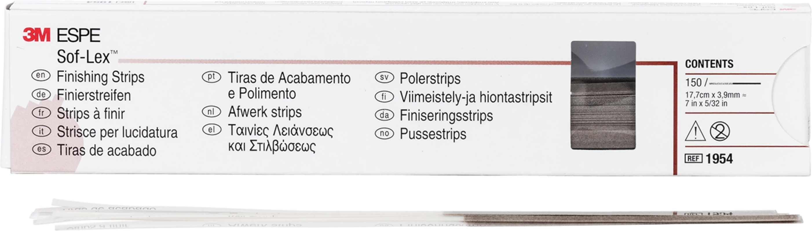 Sof-Lex™ Finier- und Polierstreifen Packung 150 Streifen grob/mittel