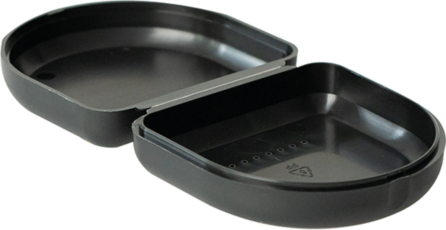 smartCase Schienendosen Packung 10 Stück black