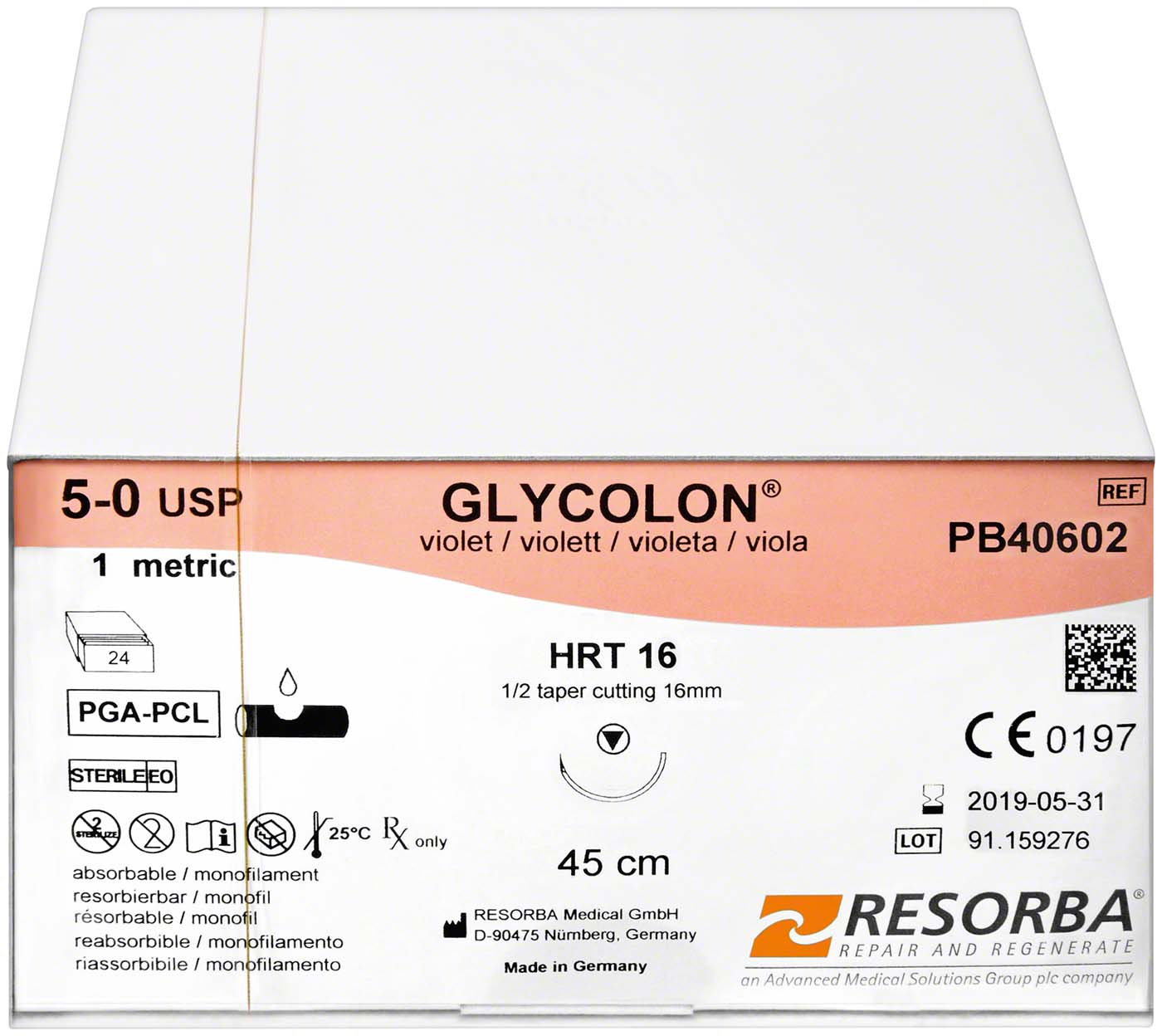 Glycolon® Monofil Resorba Medical