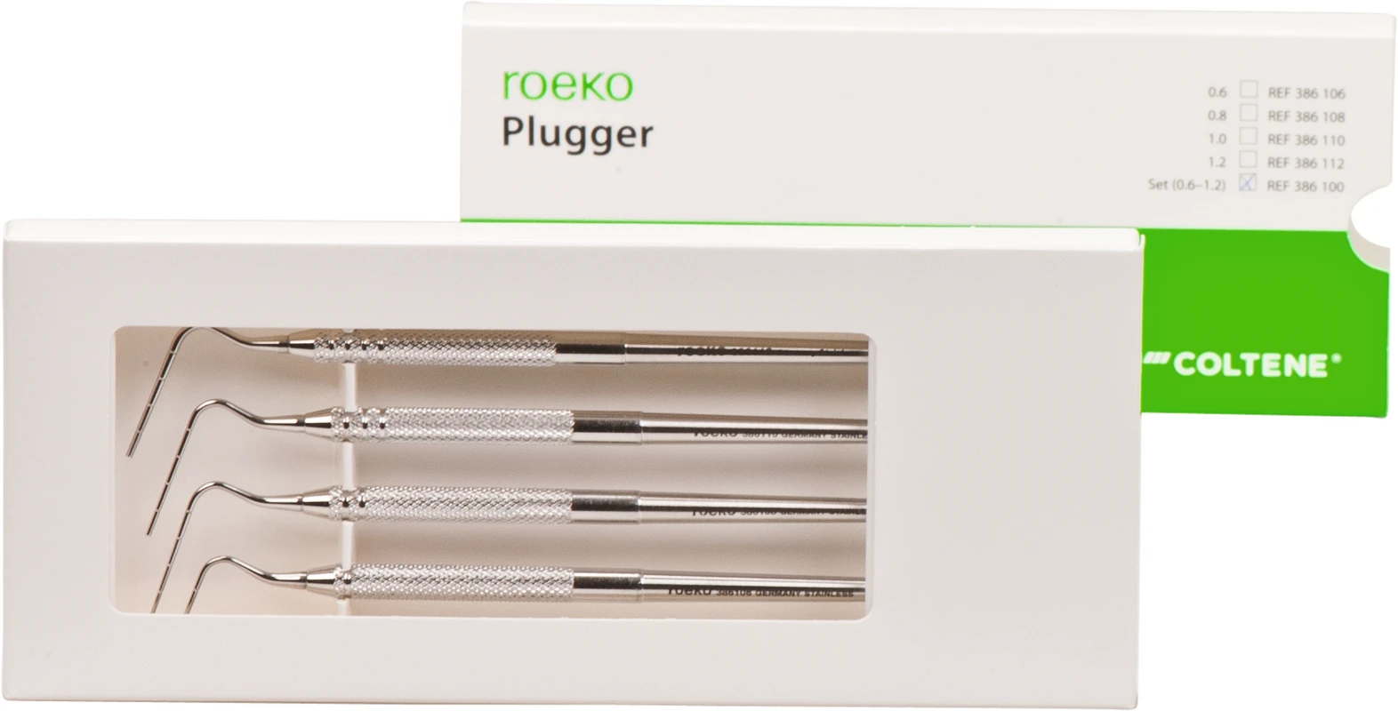 roeko Plugger Sortiment 4 Stück Ø 0,6 - Ø 1,2 mm