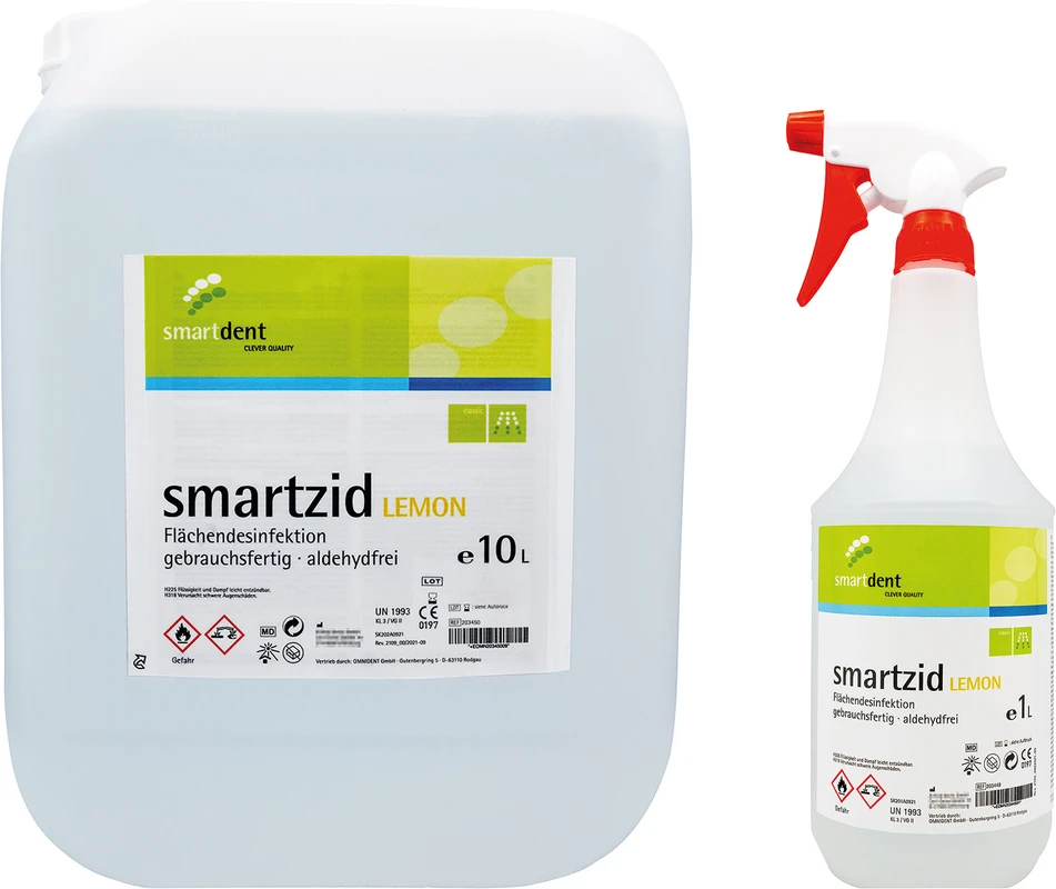 smartzid Flächendesinfektion Kanister 10 Liter Neutral