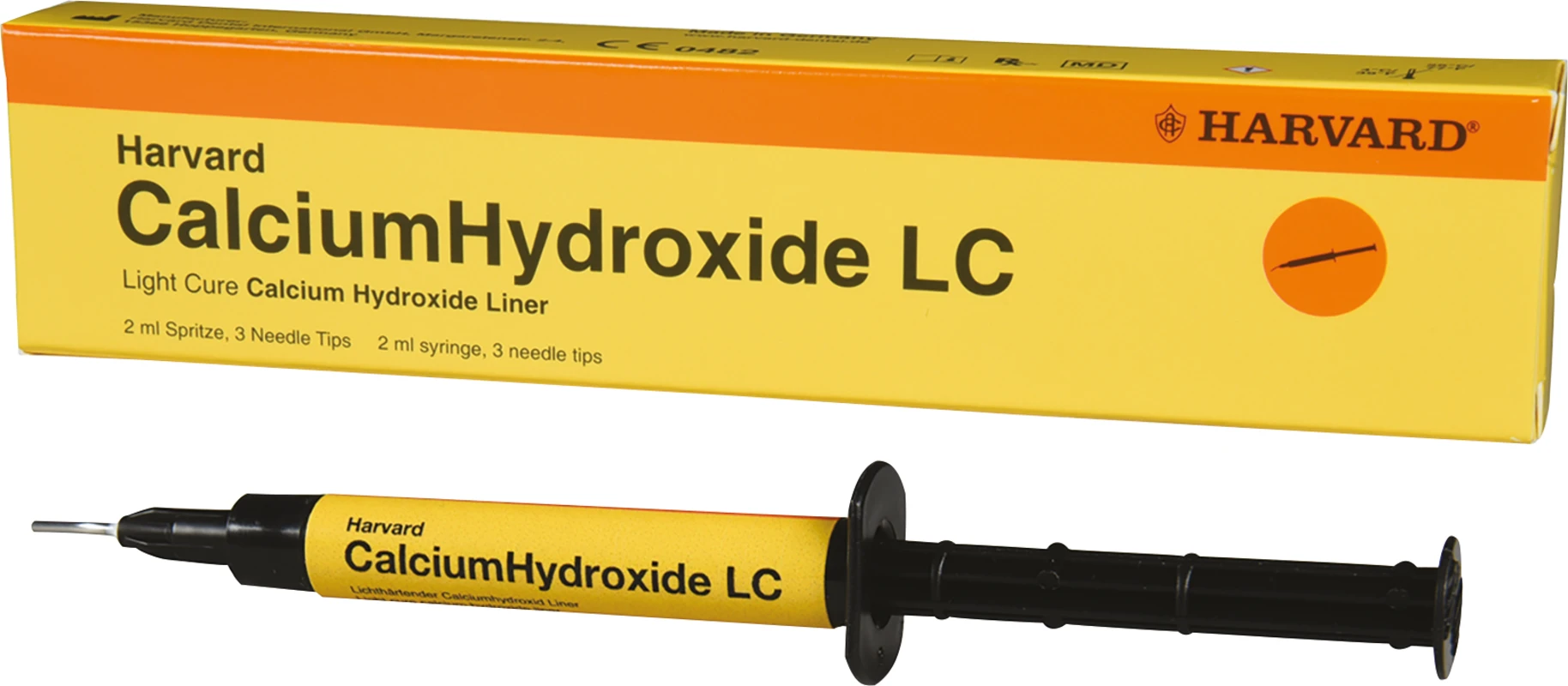CalciumHydroxide LC Packung 2 ml Applikationsspritze, 3 Tips