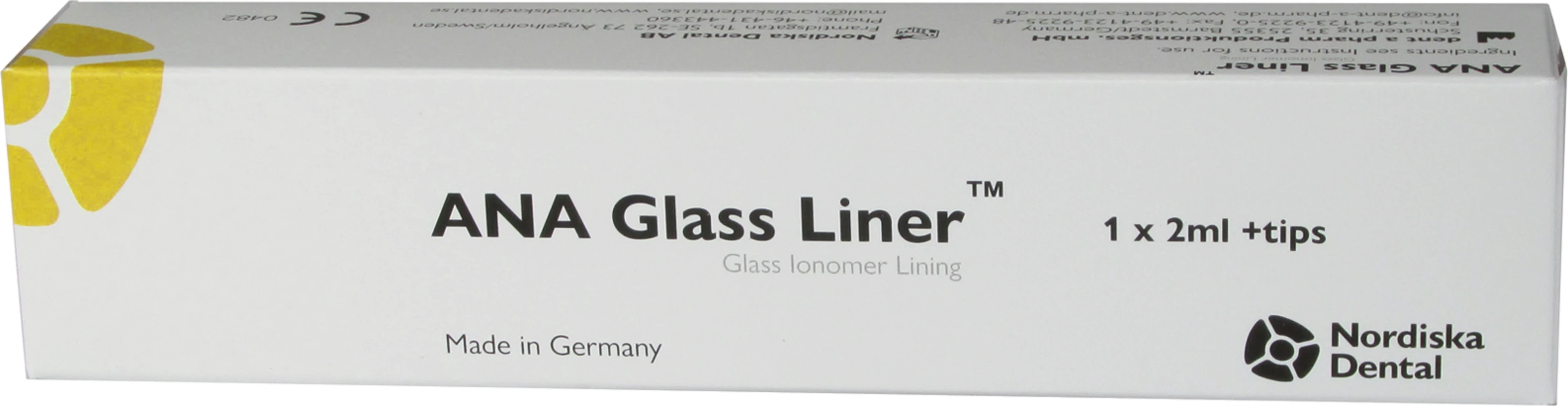 ANA Glass Liner™ Spritze 2 ml Liner inklusive Tips