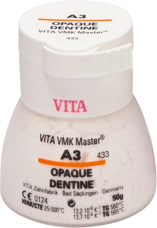 VITA VMK Master® VITA classical A1-D4® Dose 50 g Pulver opaque dentin A3