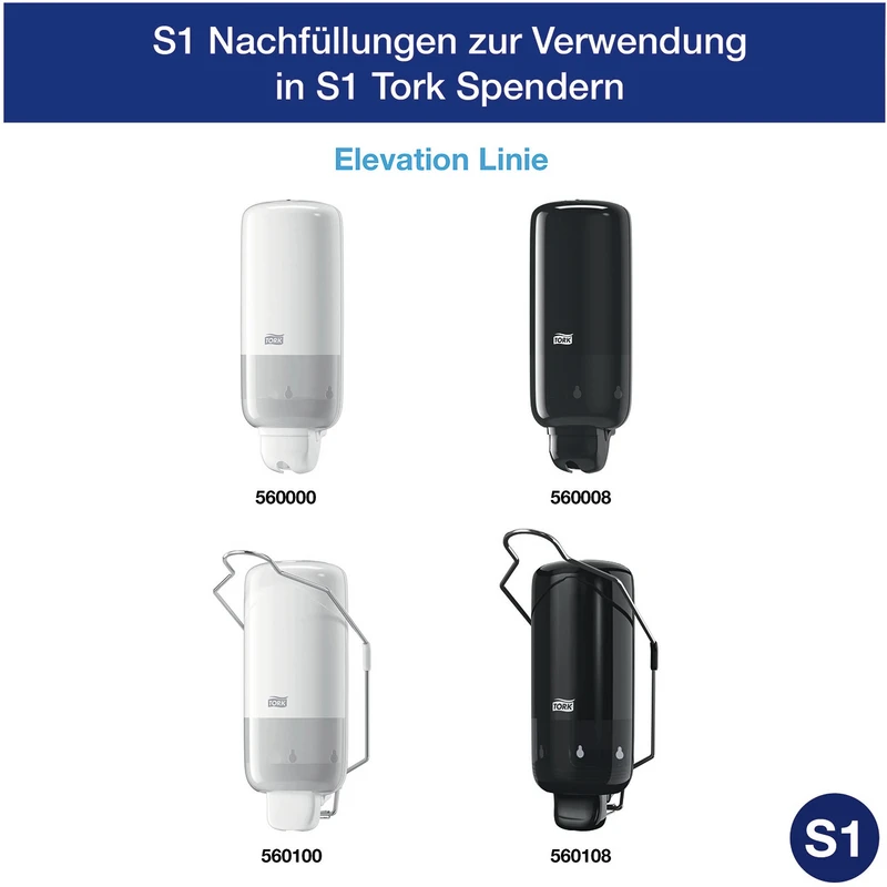 TORK® extramilde Flüssigseife Karton 6 x 1 Liter Kartusche