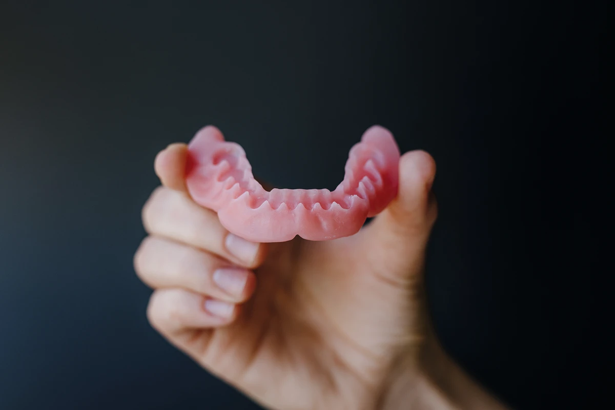 Freeprint® denture impact Flasche 1 kg Kunststoff 385 nm, pink