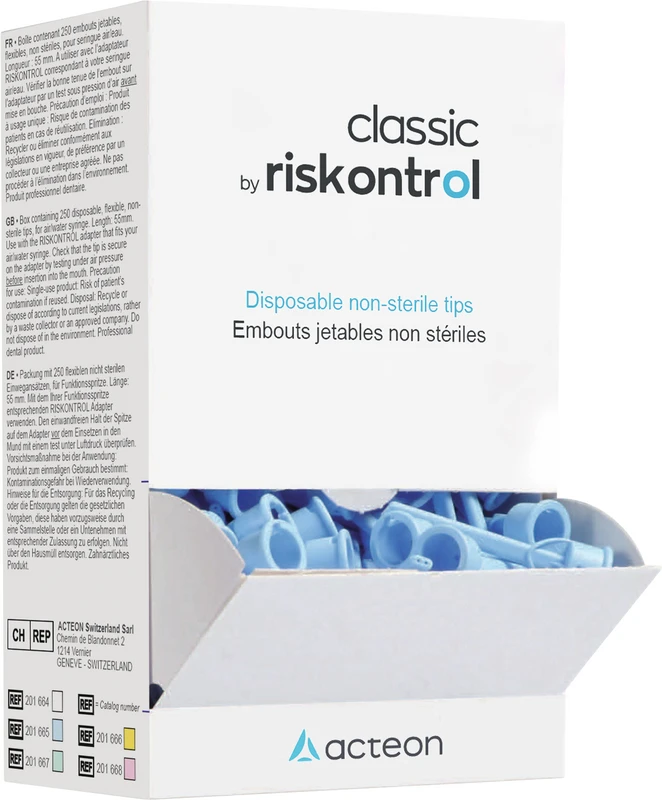 RISKONTROL® Packung 250 Stück blau