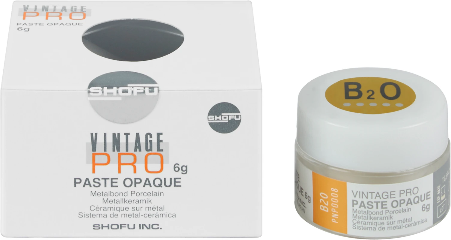 VINTAGE PRO Dose 6 g Paste opaque B2O