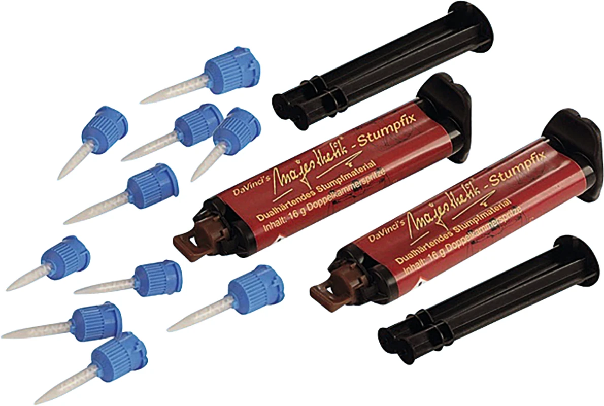 Majesthetik® Stumpfix® Nachfüllpackung 5 x 16 g dual-chamber Spritzen