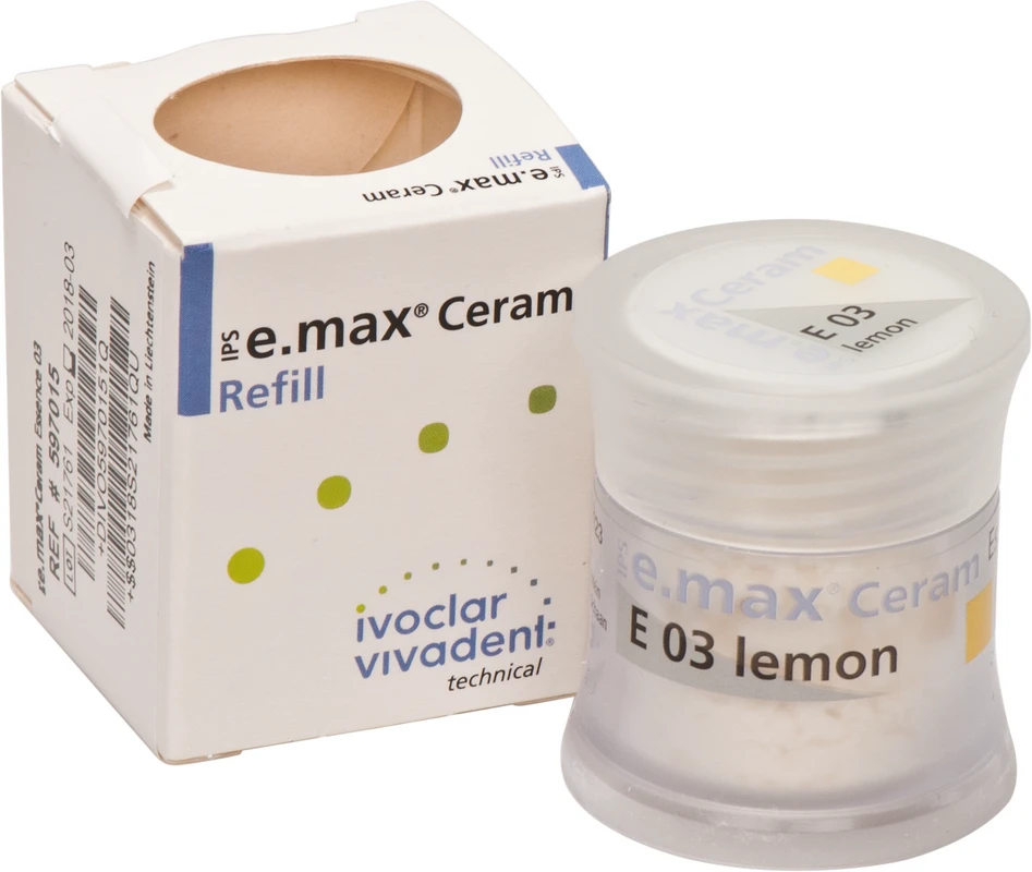 IPS e.max® Ceram Dose 5 g Pulver essence 03-lemon
