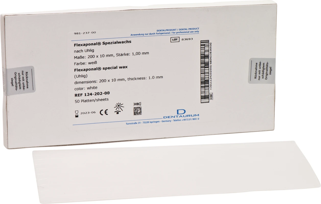 Flexaponal® Wachs nach Uhlig Dentaurum