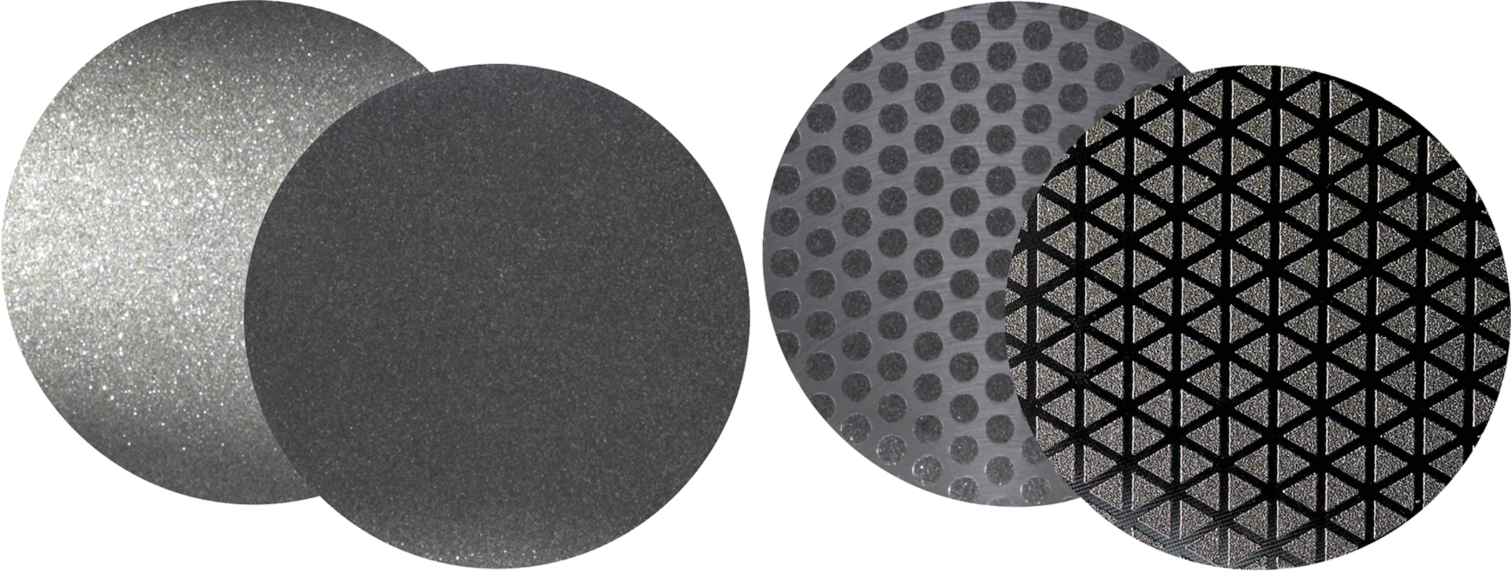 Diamantschleifscheiben Stück 1 Teildiamantschleifscheibe DELTA inklusive 1 Alu-Träger 8 mm, Ø 250 mm