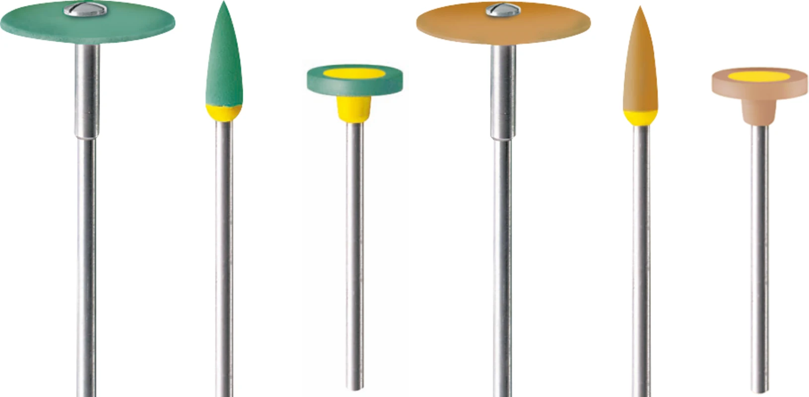 EVE DIACERA Packung 10 Stück grün mittel, HP, Figur Rad, 11 x 2 mm EVE DIACERA EVE Ernst Vetter